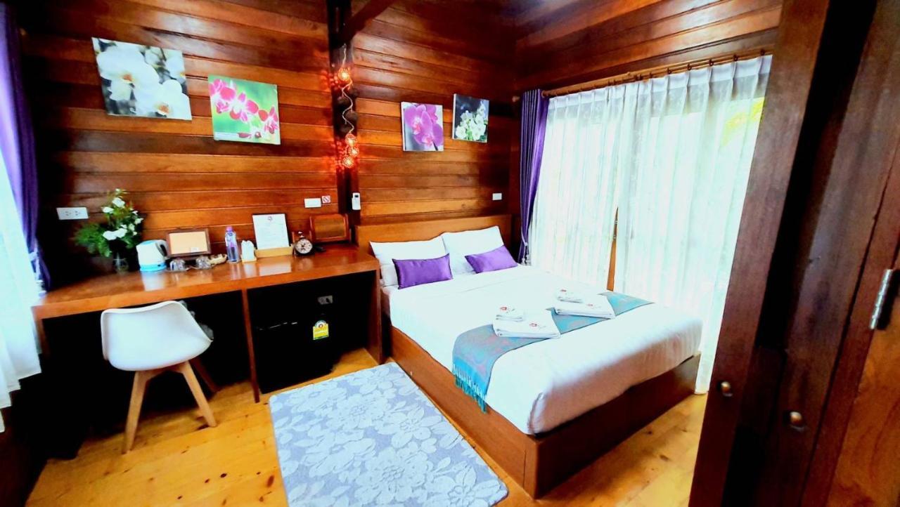 Areeya Phubeach Resort Wooden House Ban Chong Phli Exteriör bild