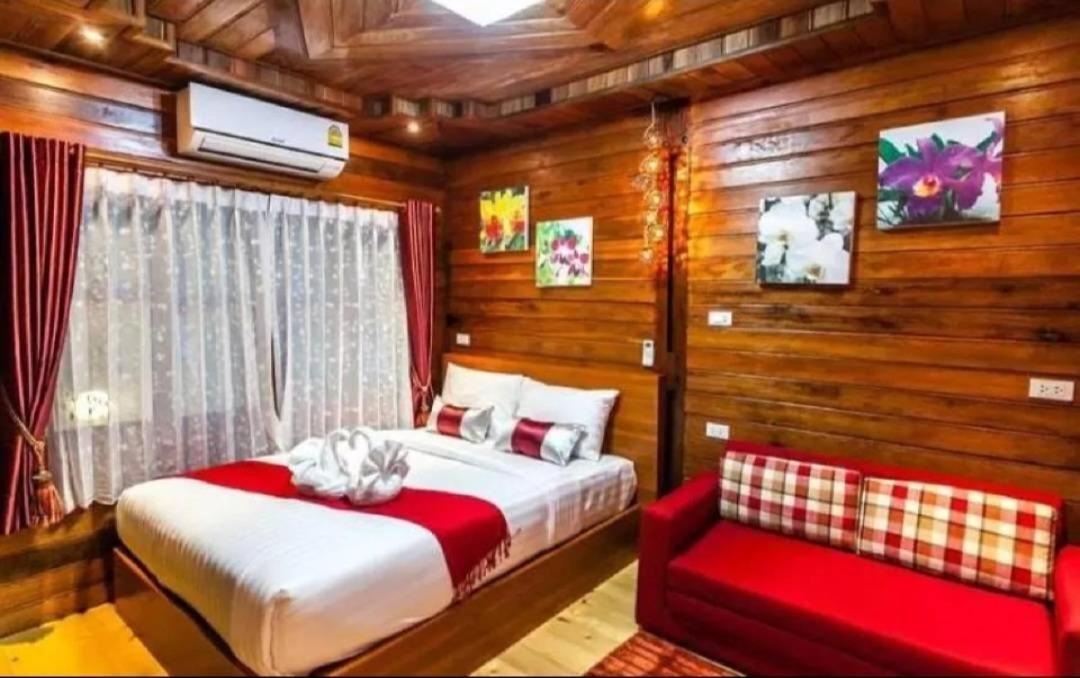 Areeya Phubeach Resort Wooden House Ban Chong Phli Exteriör bild