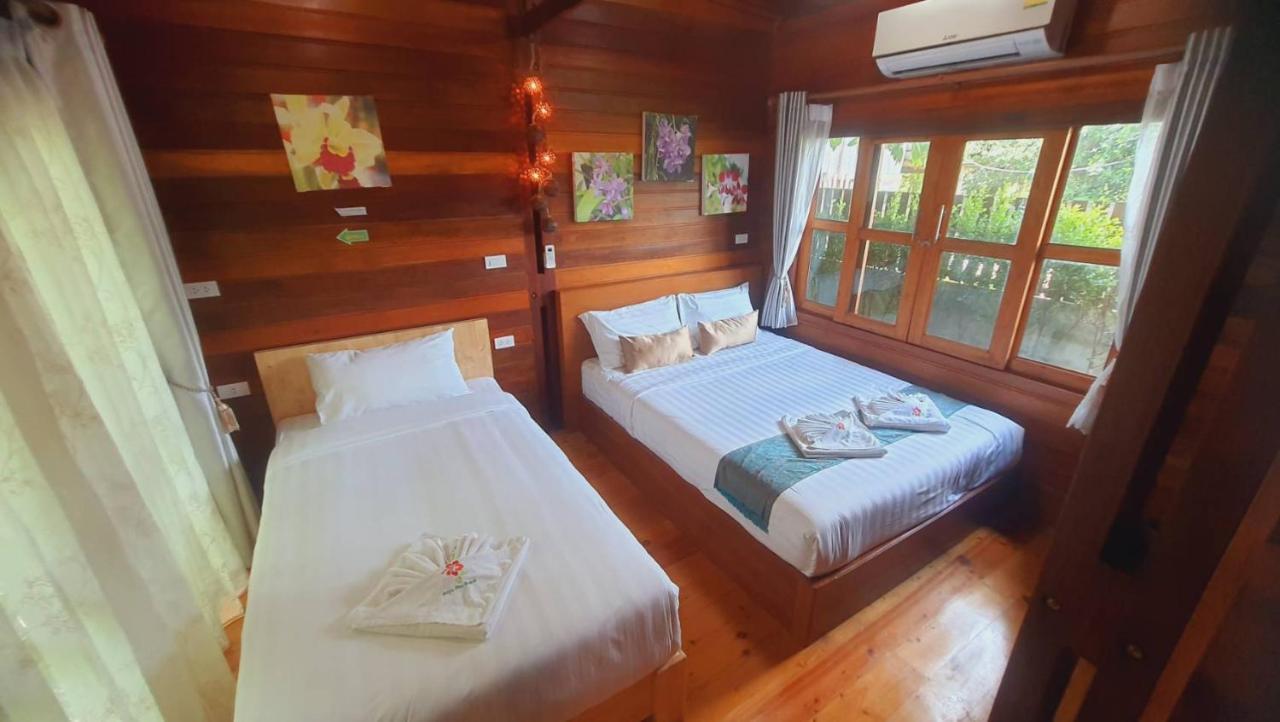Areeya Phubeach Resort Wooden House Ban Chong Phli Exteriör bild