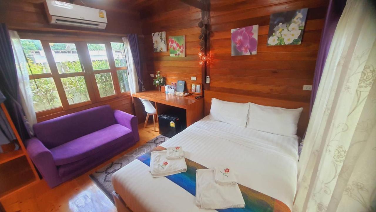 Areeya Phubeach Resort Wooden House Ban Chong Phli Exteriör bild