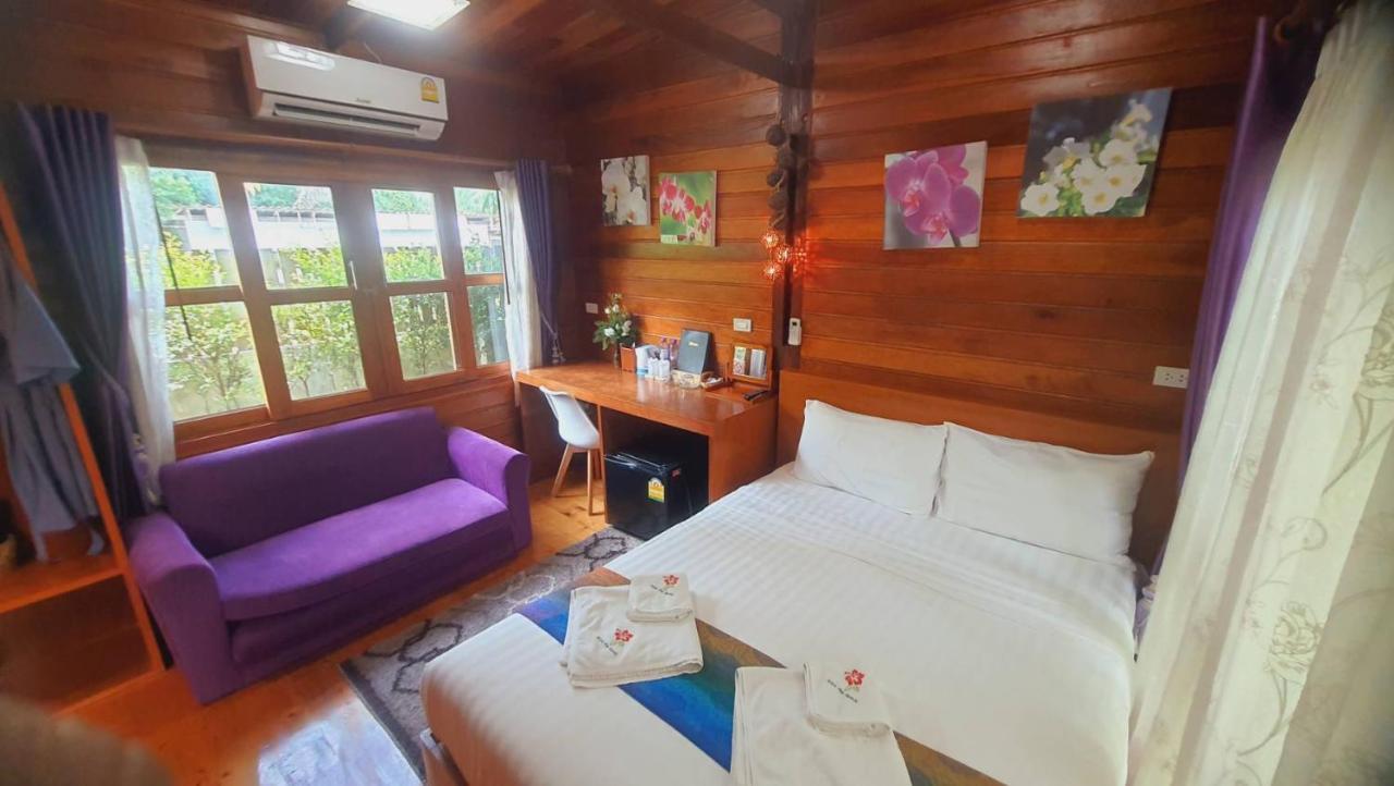 Areeya Phubeach Resort Wooden House Ban Chong Phli Exteriör bild