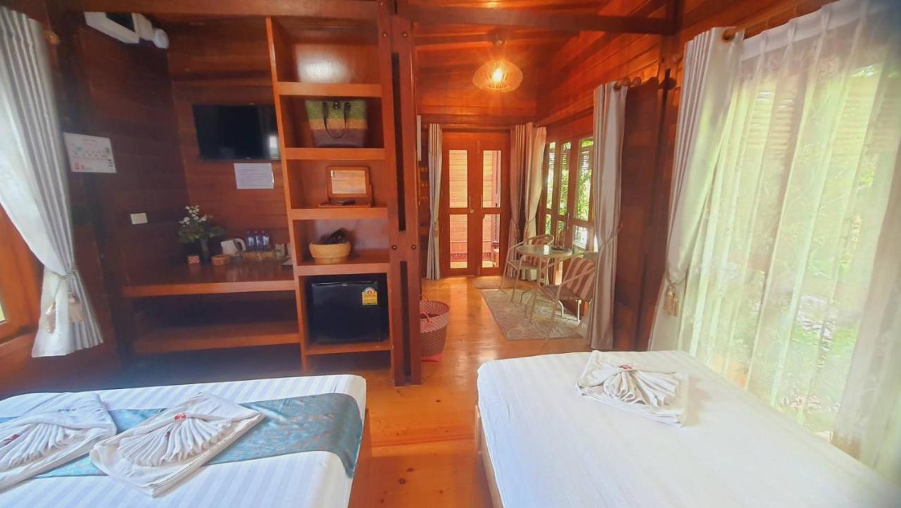 Areeya Phubeach Resort Wooden House Ban Chong Phli Exteriör bild