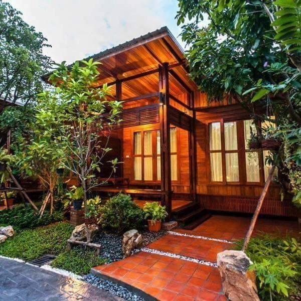 Areeya Phubeach Resort Wooden House Ban Chong Phli Exteriör bild