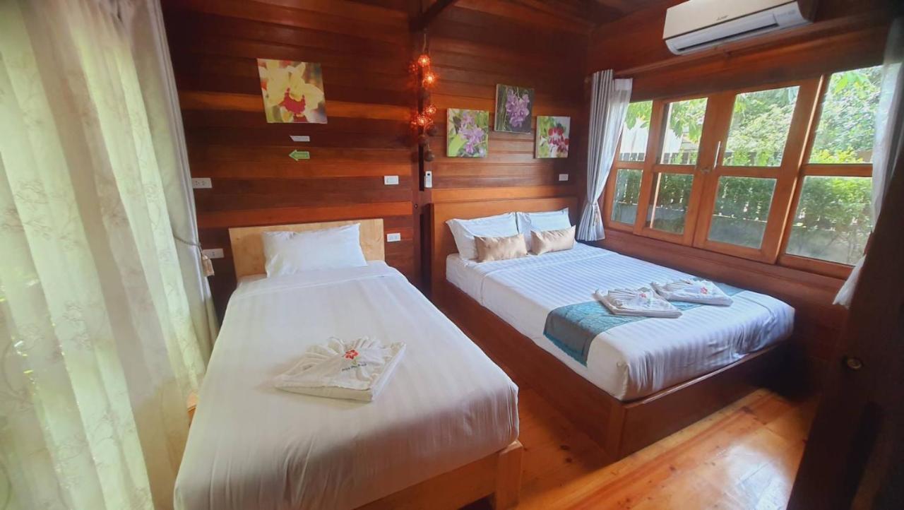 Areeya Phubeach Resort Wooden House Ban Chong Phli Exteriör bild