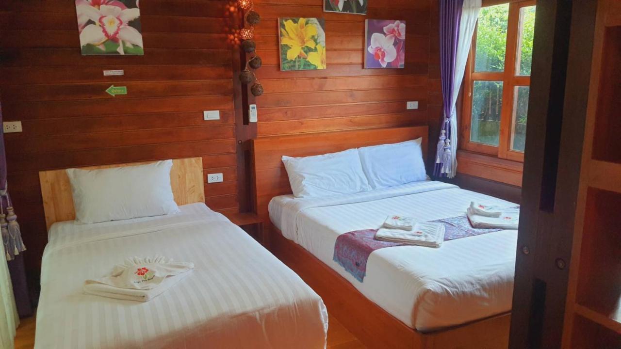 Areeya Phubeach Resort Wooden House Ban Chong Phli Exteriör bild
