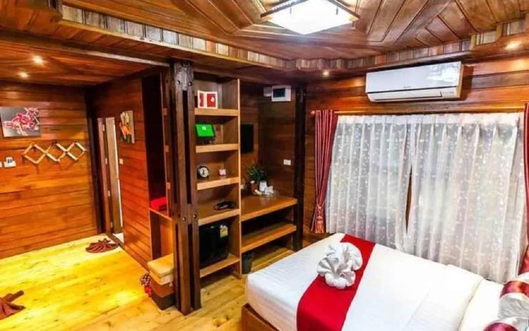 Areeya Phubeach Resort Wooden House Ban Chong Phli Exteriör bild